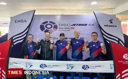Emba Jetbus Run Malang 2026 Dongkrak Perputaran Ekonomi hingga Rp20 Miliar