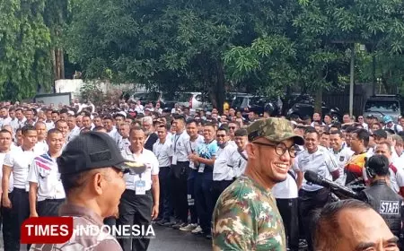 Setelah Sepekan, Diklat Semi Militer PPIH Arab Saudi Berbuah Kegembiraan dan Kedisiplinan