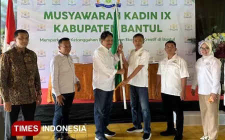 Mukab IX Kadin Bantul Tetapkan Nur Ikhsan Hidayat sebagai Ketua Periode 2025–2030