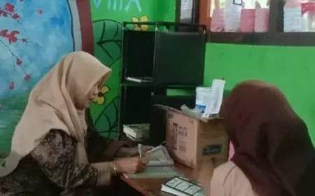 Genjot Literasi, Siswa SMPN 3 Tegalombo Pacitan Sulap Kelas Jadi Pojok Baca Estetis