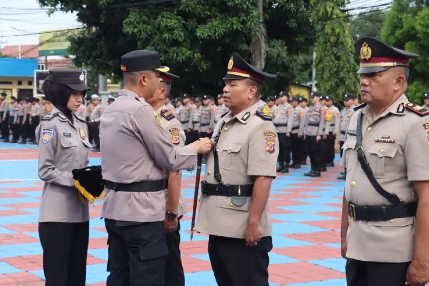 Rotasi Jabatan dan Kenaikan Pangkat Warnai Awal Tahun 2026 di Polres Majalengka