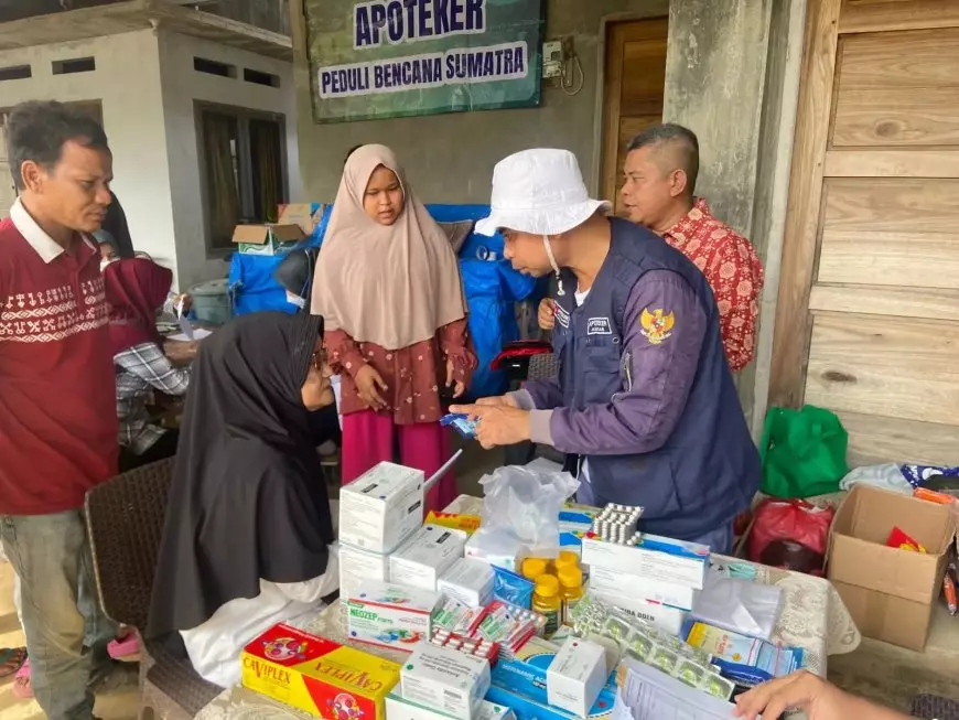 Kirim Relawan ke Bencana Sumatra, Apoteker Peduli Bencana Apresiasi Kerjasama Semua Pihak