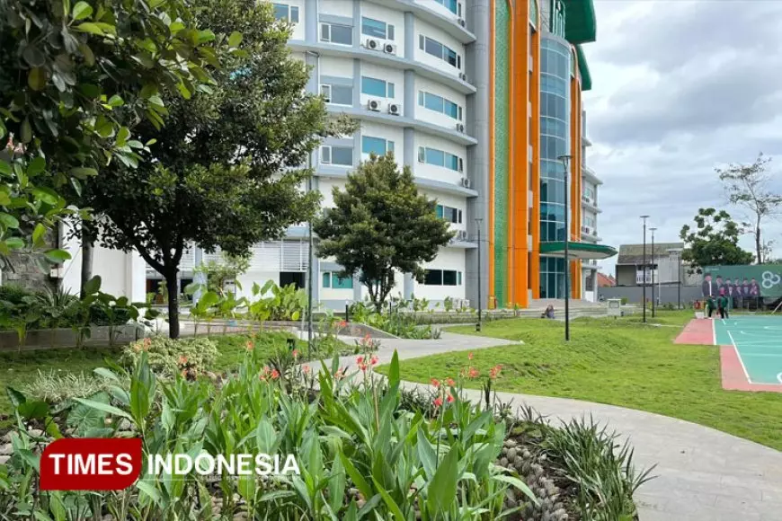 Wujud Ekoteologi Kampus, UIN SATU Terapkan Bioswale sebagai Kampus Ramah Lingkungan