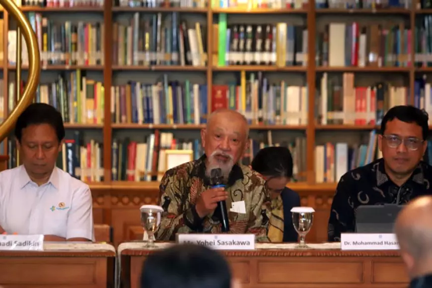 Yohei Sasakawa Calls for an End to Discrimination Against Leprosy Sufferers