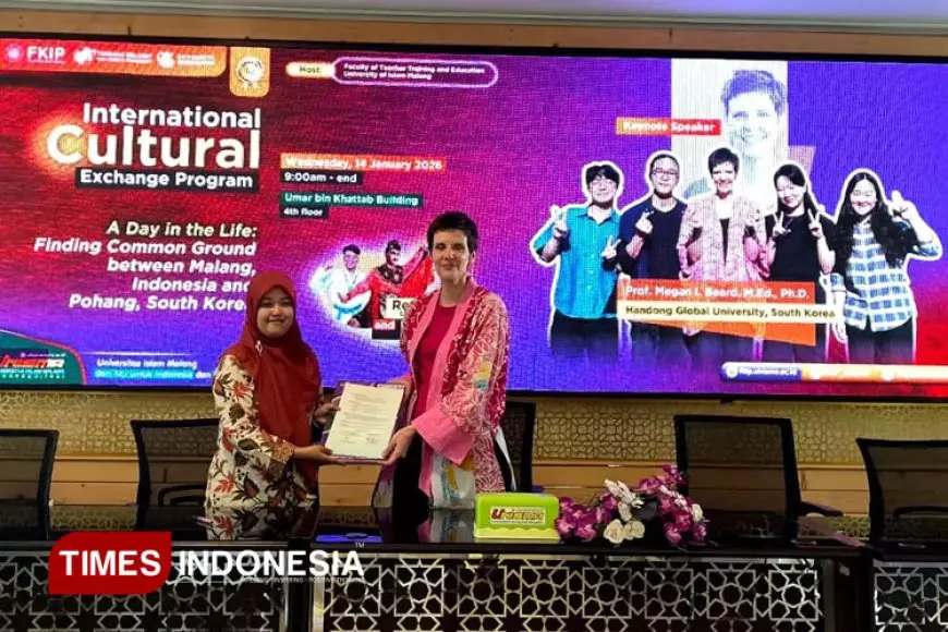 International Cultural Exchange FKIP UNISMA Pererat Interaksi Budaya Indonesia–Korea