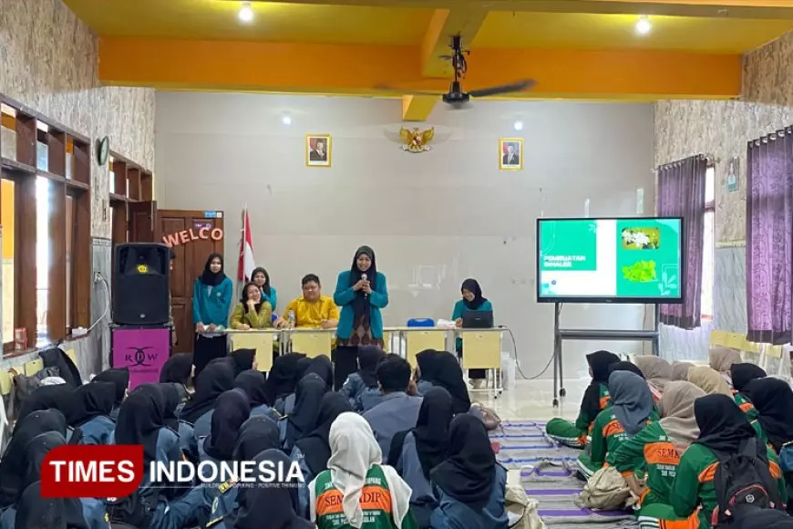 FK UNISMA Gelar Sosialisasi Pembuatan Inhaler Sebagai Upaya Pereda Alergi di SMK Diponegoro Tumpang